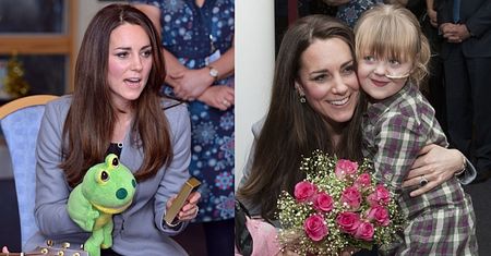 Kate Middleton z chorymi dziećmi (ZDJĘCIA)