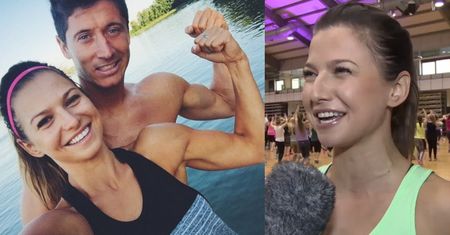 Lewandowska: "Robert też czasami ze mną ćwiczy. Podpytuje mnie o ćwiczenia!"