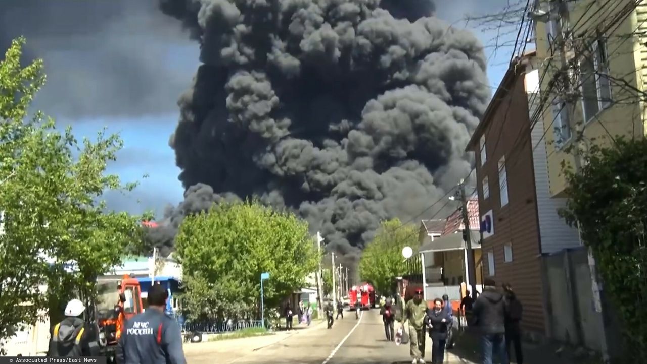 Drony uderzają w radzieckie serca rafinerii. Stare instalacje trudno naprawić