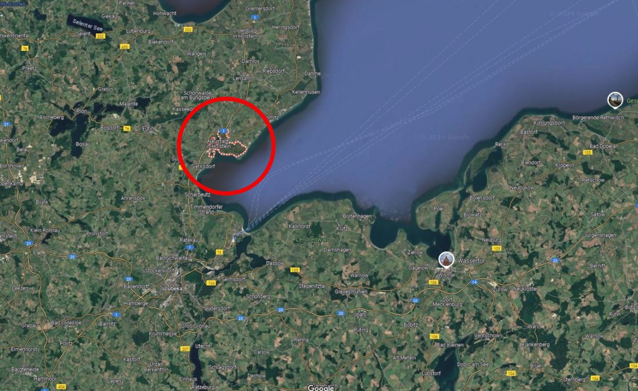The GSG 9 special units will be deployed in the town of Neustadt in Holstein on the Baltic Sea.