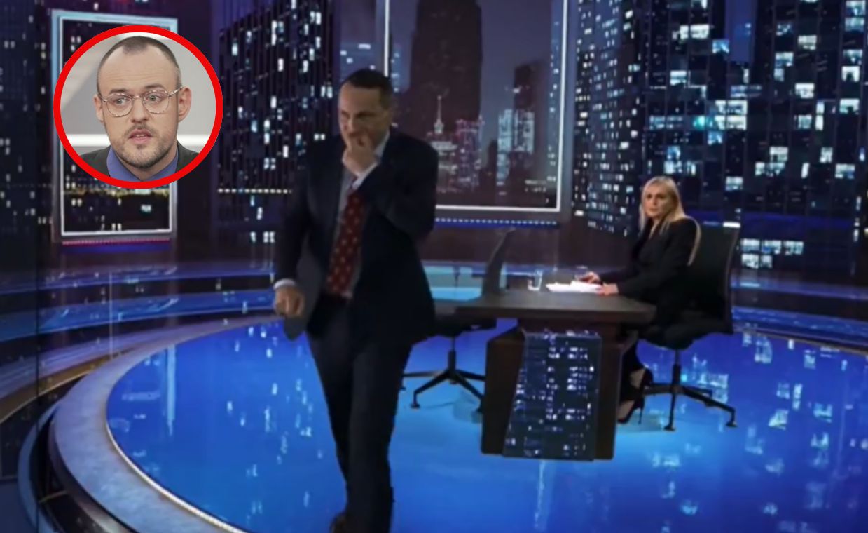 Sikorski wyszedł ze studia. "Odbieram to jako formę prowokacji"