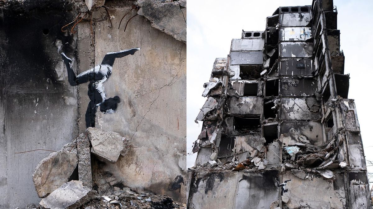 Banksy w Borodziance