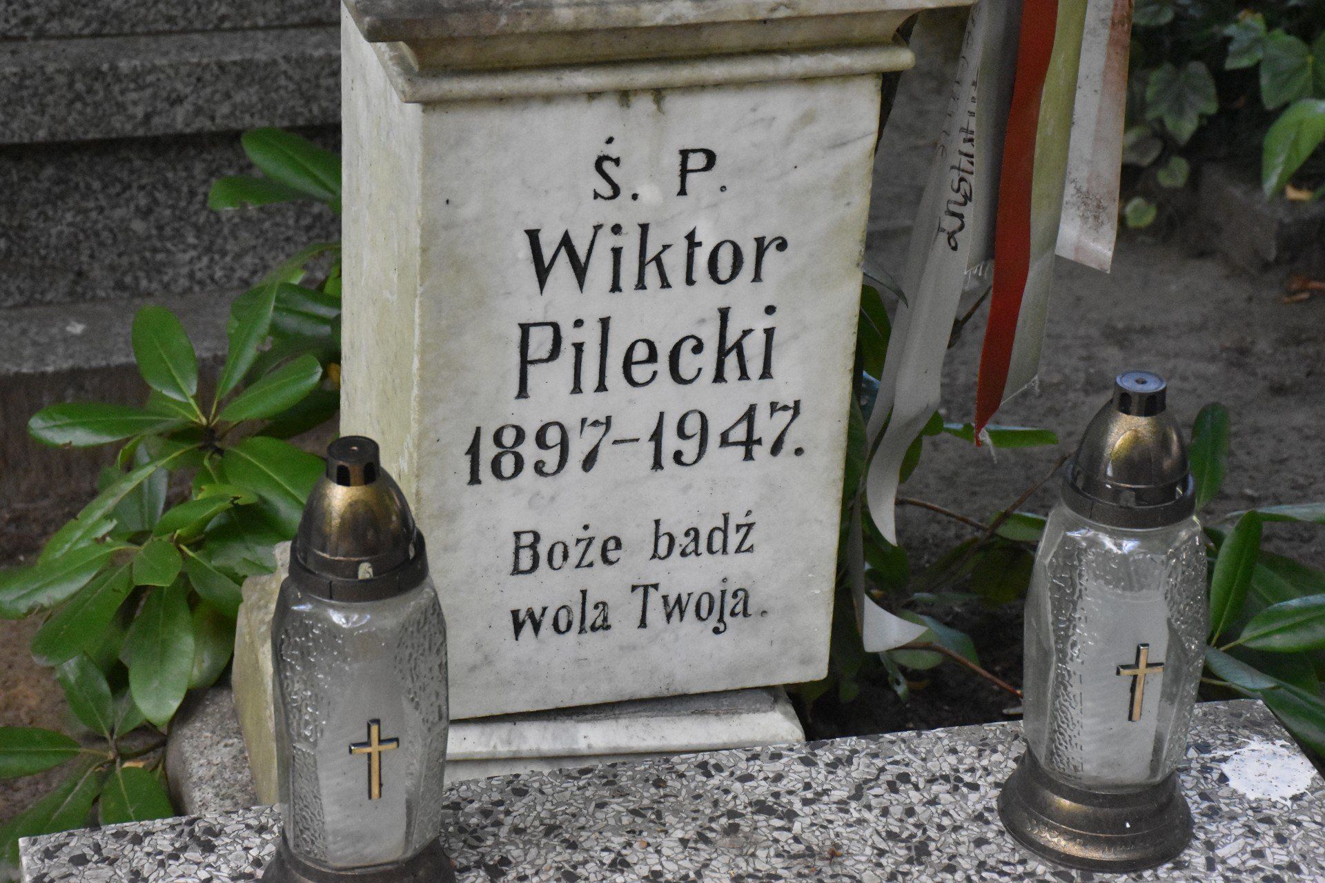 Grób Marii Pileckiej na Cmentarzu w Koszalinie