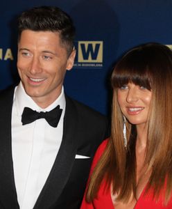 Anna i Robert Lewandowscy w kawiarni na wyjątkowym spotkaniu