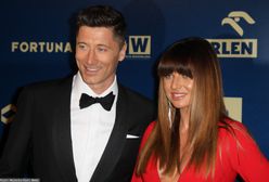 Anna i Robert Lewandowscy w kawiarni na wyjątkowym spotkaniu