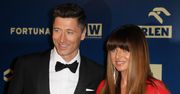 Anna i Robert Lewandowscy w kawiarni na wyjątkowym spotkaniu
