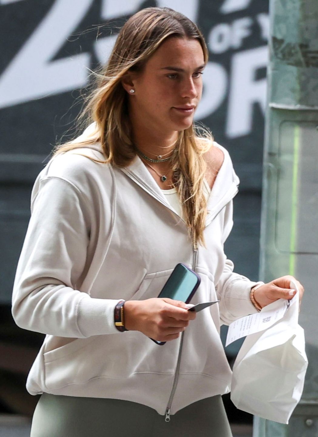 Aryna Sabalenka sfotografowana z partnerem
