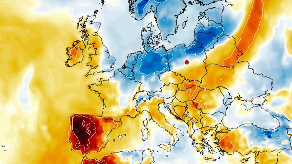 Najcieplej będzie na południu Polski, ale tam też spadnie deszcz