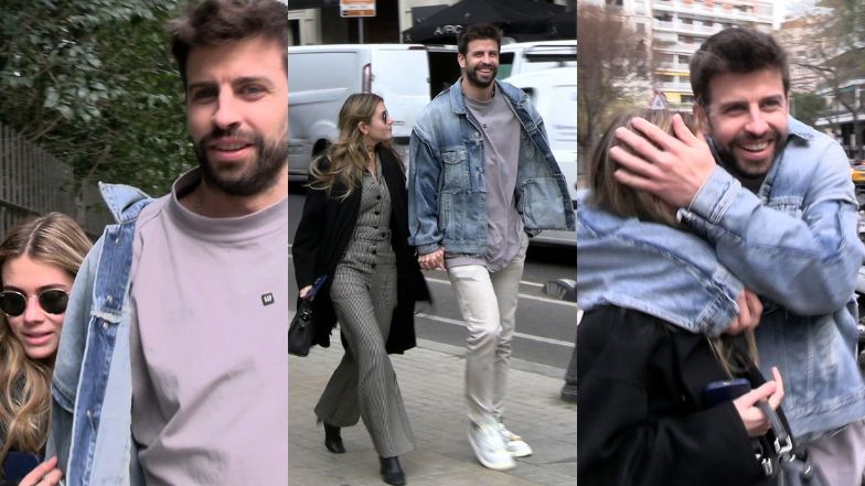 Beztroski Gerard Pique spaceruje z kochanką po Barcelonie (ZDJĘCIA)