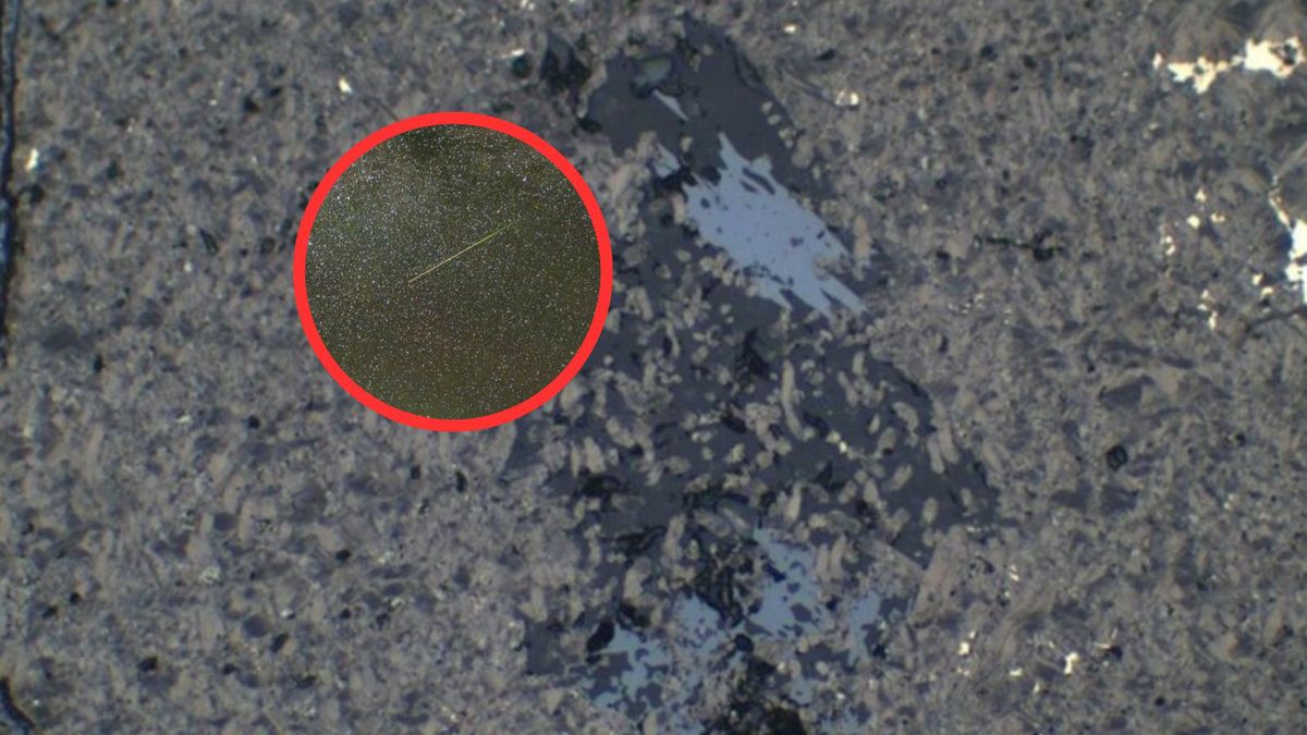 Nowy minerał w meteorycie