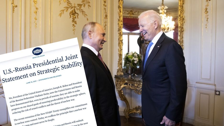 Spotkanie Biden-Putin. Oświadczenie prezydentów 