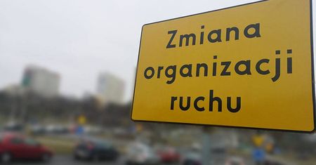 Uwaga kierowcy! Zmiana organizacji ruchu w rejonie ul. Diamentowej i ul. Spadochroniarzy