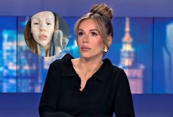 Doda pokazała się z maską na twarzy. Zapowiedziała kolejną przerwę. "Dzisiaj nie mogę być prezydentem"