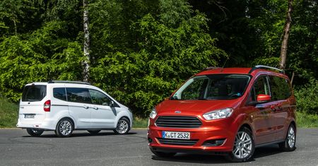 Ford Tourneo Courier 1,0 EcoBoost i 1,6 TDCi - pierwsza jazda