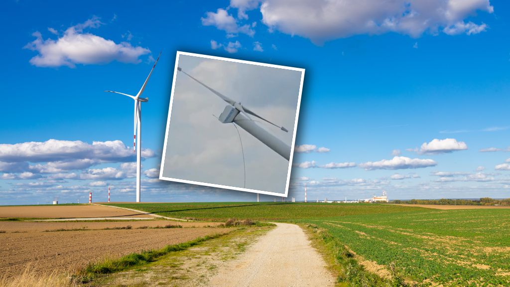 Rolnik sam pozbył się turbiny wiatrowej