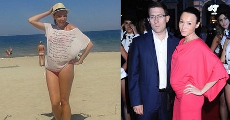 Ciężarna Borkowska na plaży! (FOTO)