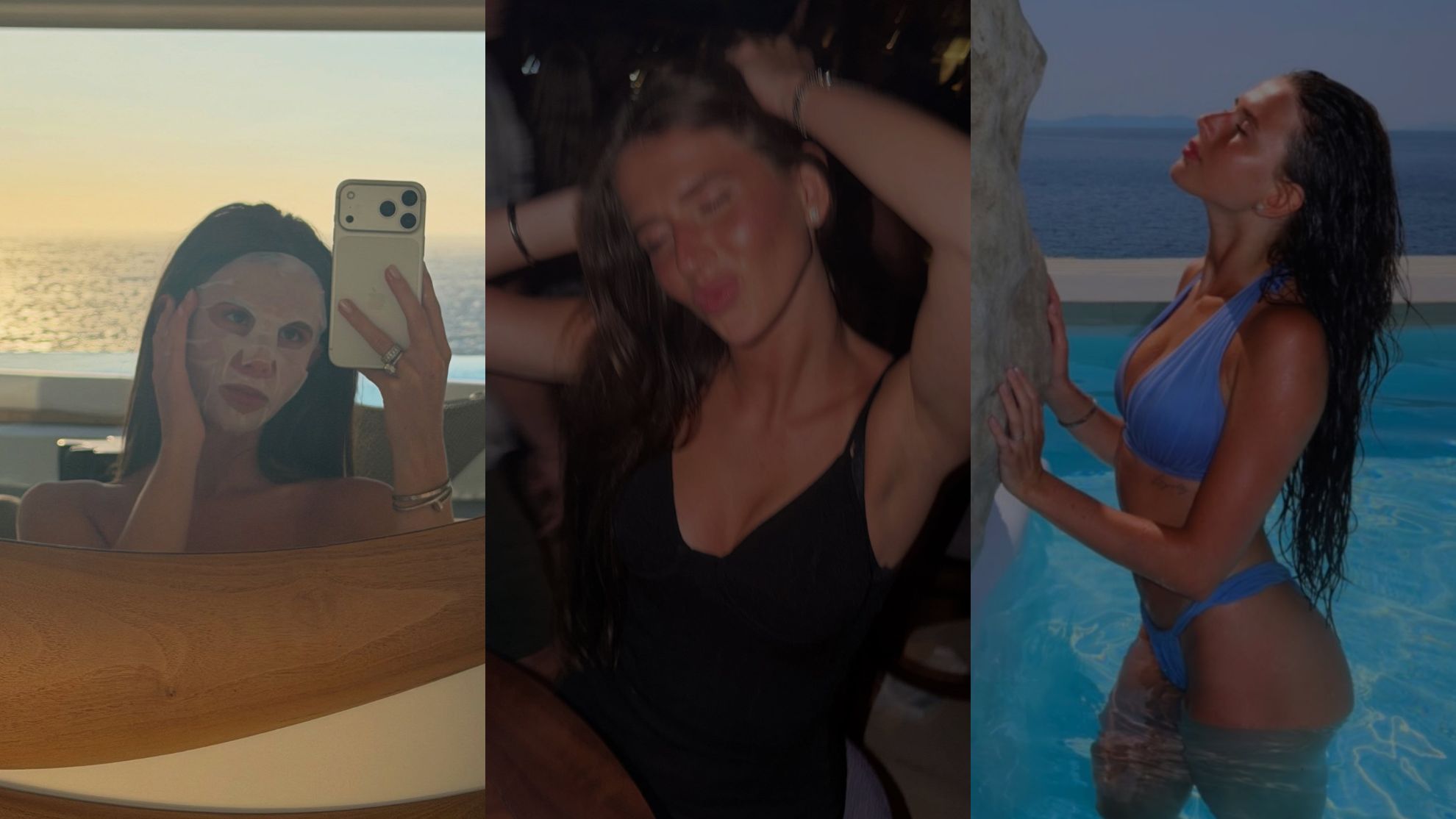 Roksana Węgiel śle pozdrowienia z Mykonos