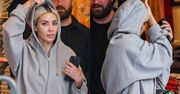 NIECODZIENNY WIDOK: Naturalna Kim Kardashian ZASŁANIA SIĘ na widok paparazzi (ZDJĘCIA)