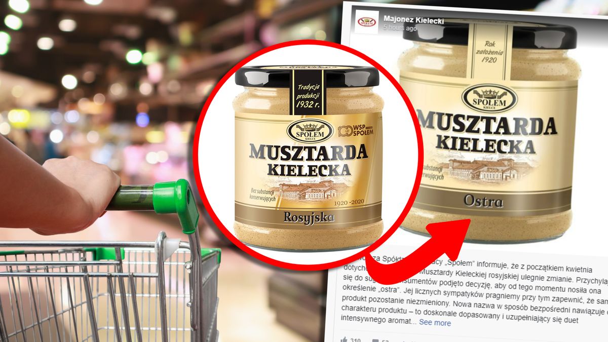 Musztarda rosyjska zmieni nazwę