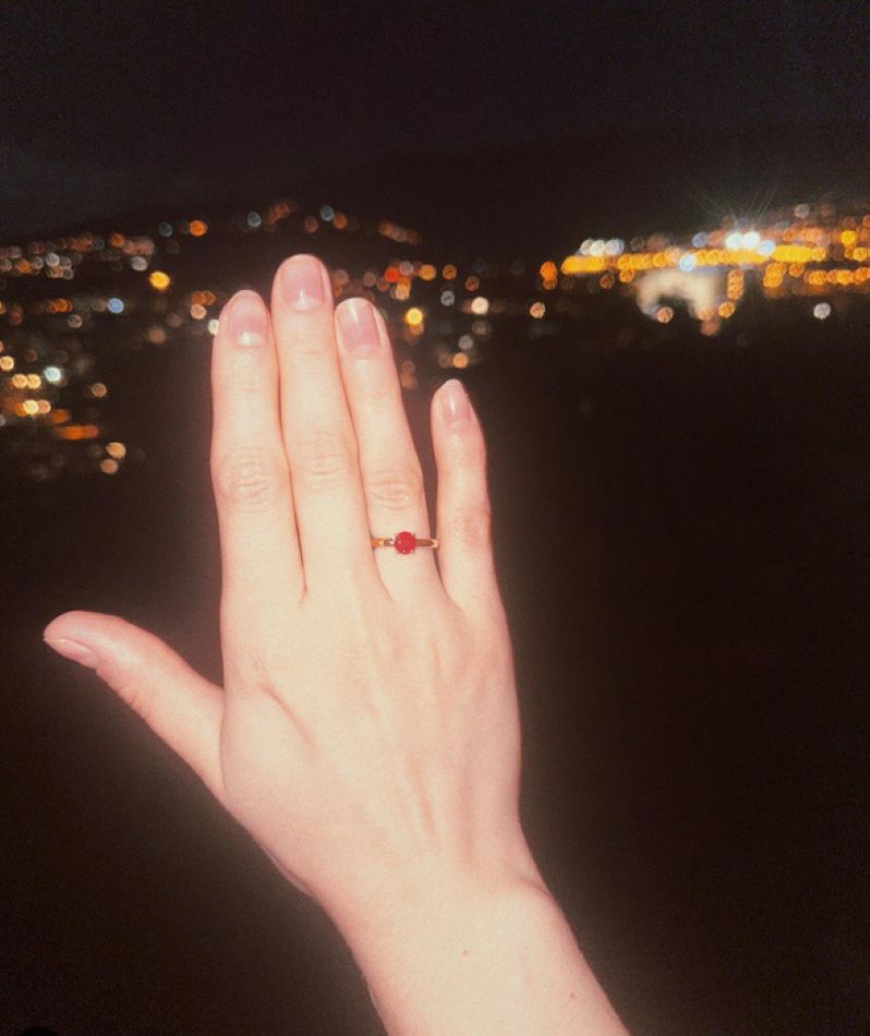 Karina zaręczyła się z Grzegorzem Sobieszkiem