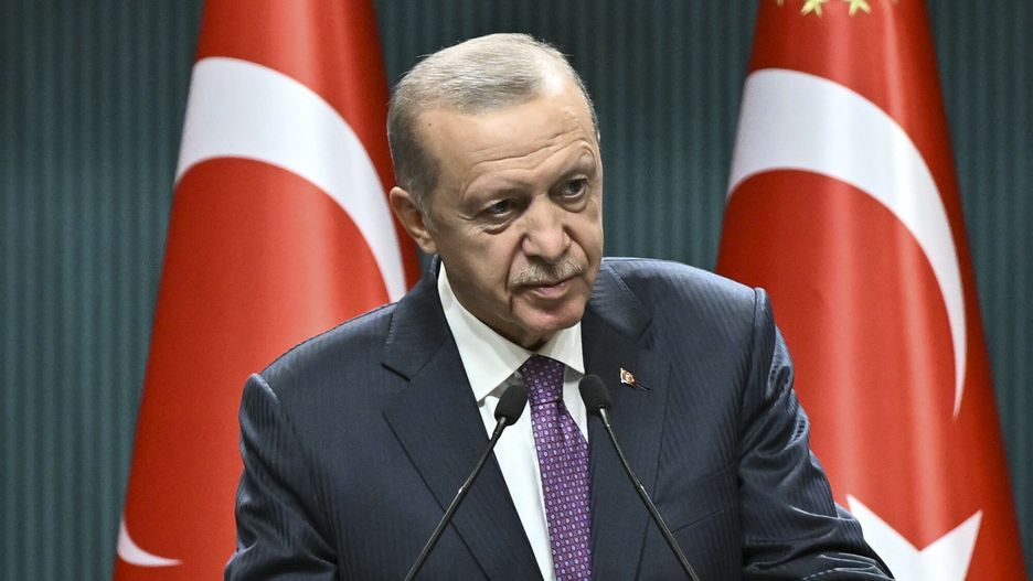 Archiwum zagraniczne East News 2023-08
ANKARA, TURKIYE - AUGUST 07: Turkish President Recep Tayyip Erdogan gives a speech after the cabinet meeting at the Presidential Complex in Ankara, Turkiye on August 07, 2023. Dogukan Keskinkilic / Anadolu Agency/ABACAPRESS.COM
AA/ABACA