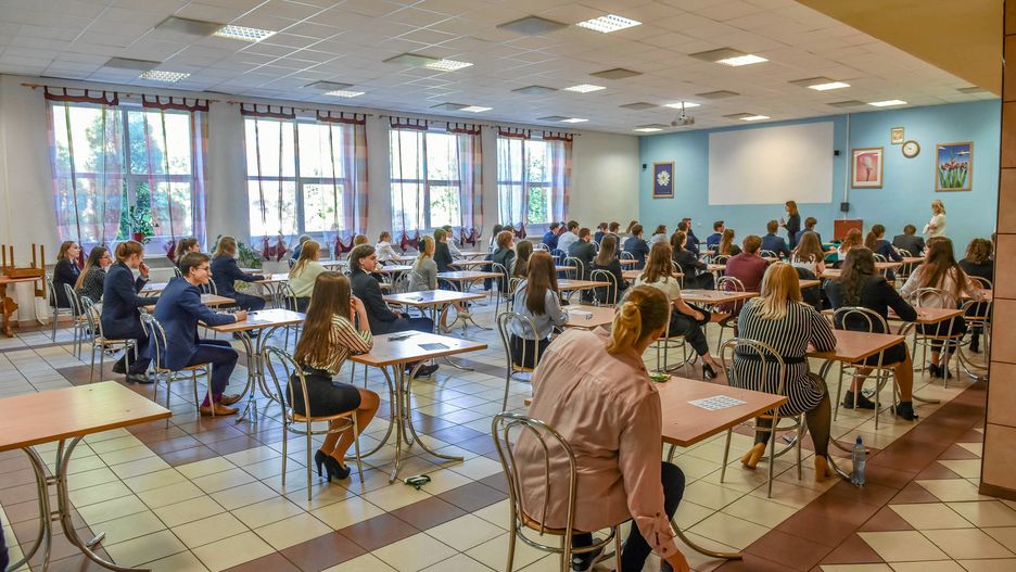 06.05.2019 Zielona Gora . Matura z jezyka polskiego w Zespole Szkol Akademickich Lotnik . Fot. Wladyslaw Czulak / Agencja Gazeta 