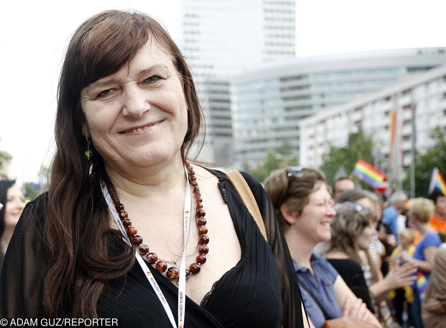 Ewa Maria Hołuszko – dawniej Marek, legenda Solidarności