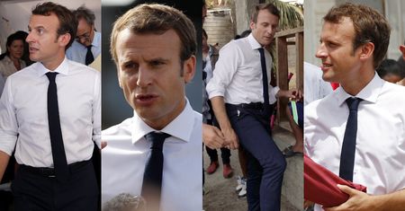 Emmanuel Macron pociesza ofiary huraganu na Karaibach: "Państwo DOSKONALE SIĘ ZORGANIZOWAŁO!" (ZDJĘCIA)