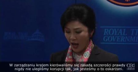 Obalona premier zaprzecza oskarżeniom o korupcje