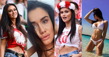 Nowa "miss mundialu" walczy o atencję na trybunach i Instagramie (ZDJĘCIA)