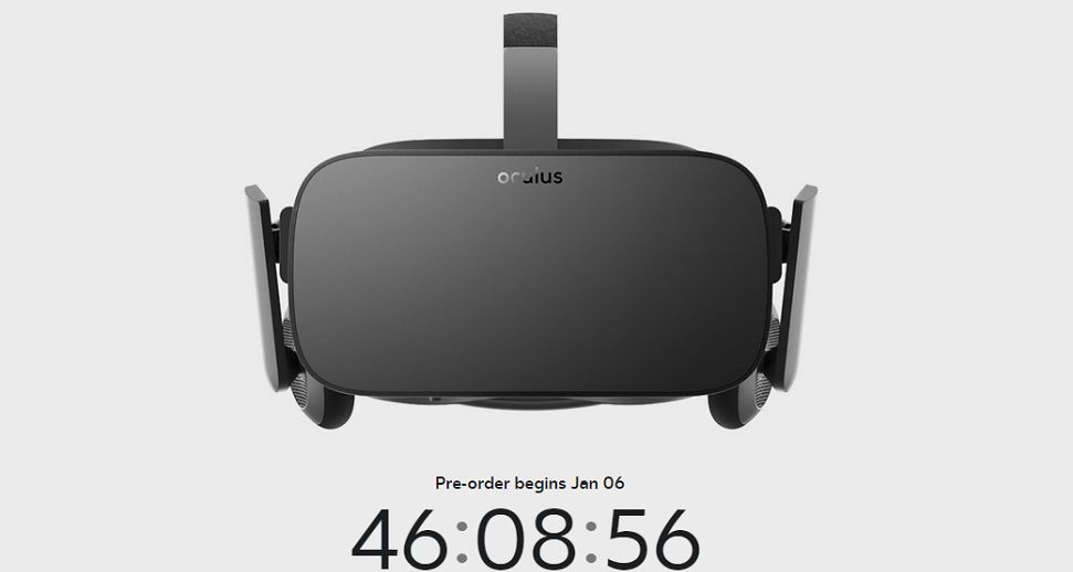 Przedpremierowe zamówienia Oculus Rift wystartują 6 stycznia!