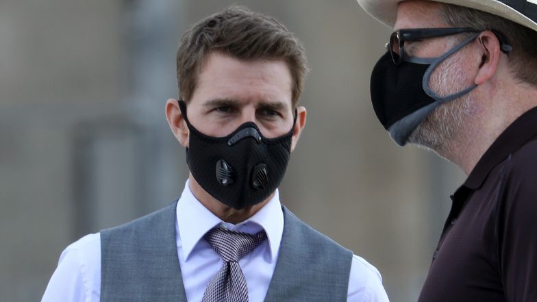 Tom Cruise na planie "Mission Impossible" 7