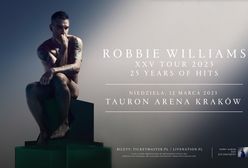 Robbie Williams ogłasza nowe daty europejskiej trasy koncertowej "The XXV Tour" świętując 25-lecie solowej kariery