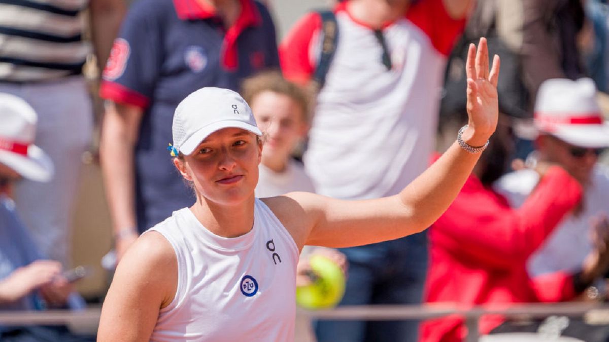 Getty Images / Andy Cheung / Na zdjęciu: Iga Świątek