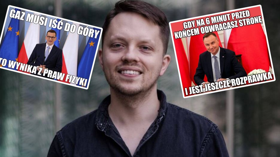 Michał Marszał - jeden z najbardziej aktywnych i znanych "memiarzy" w Polsce