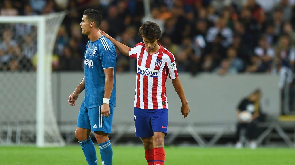 Zdjęcie okładkowe artykułu: Getty Images / Denis Doyle / Na zdjęciu: Cristiano Ronaldo (z lewej) i Joao Felix (z prawej)
