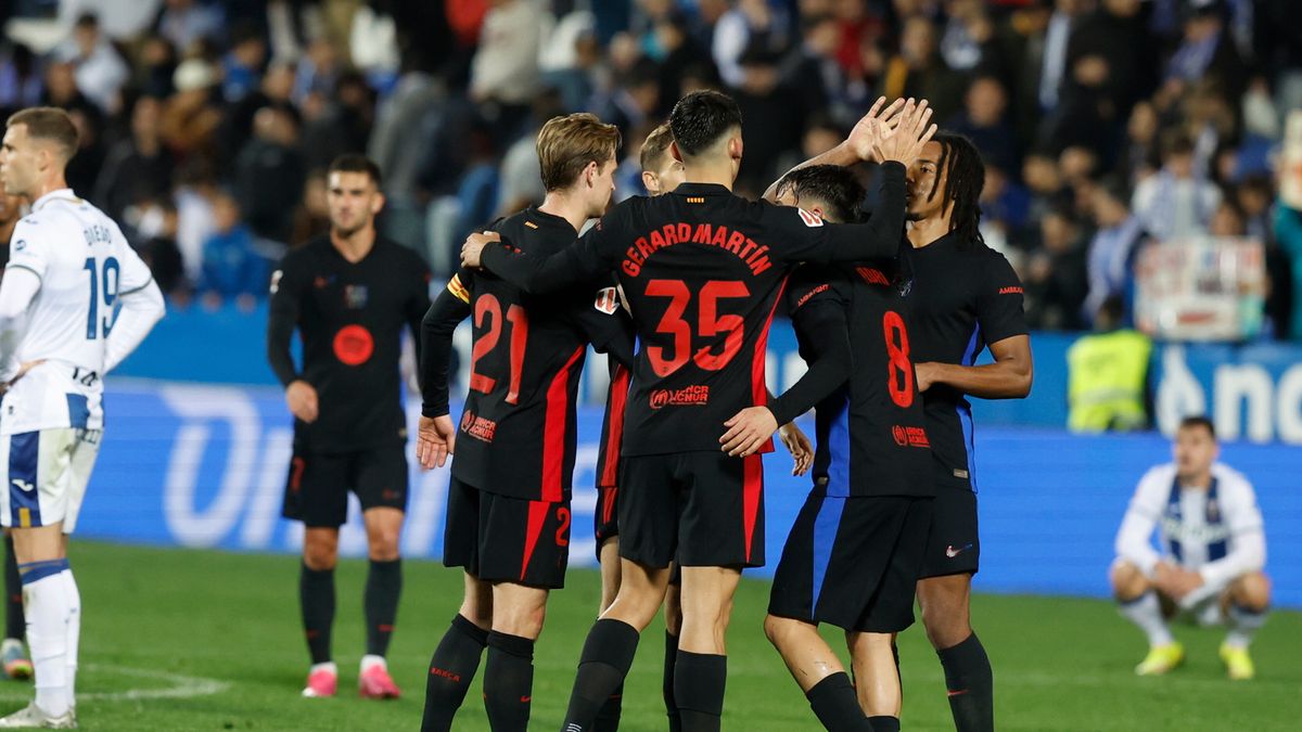 PAP/EPA / Na zdjęciu: FC Barcelona