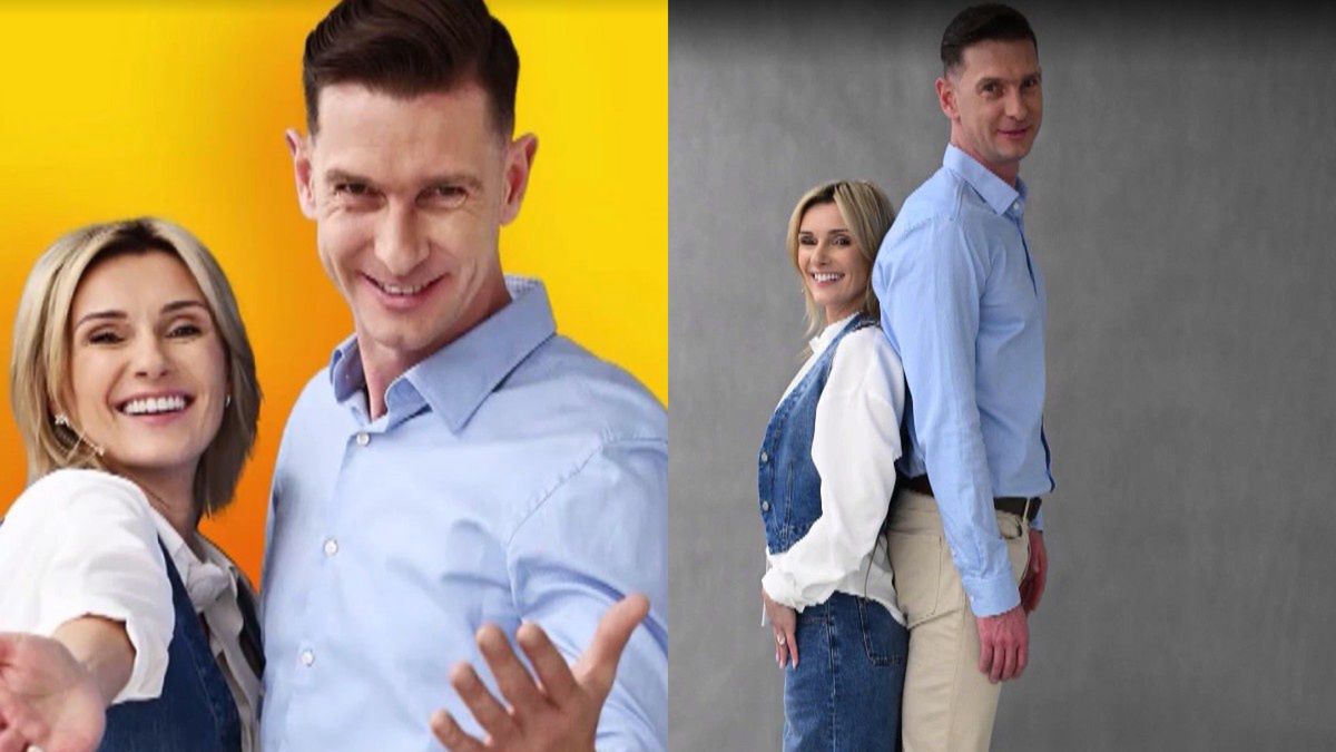 Anna Lewandowska i Łukasz Kadziewicz