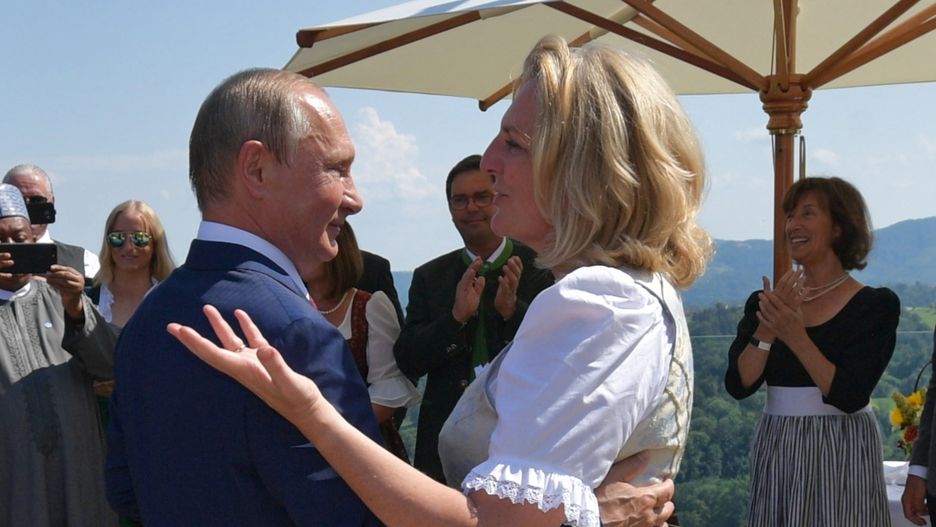 Karin Kneissl zasłynęła z tańca z Putinem podczas swojego wesela