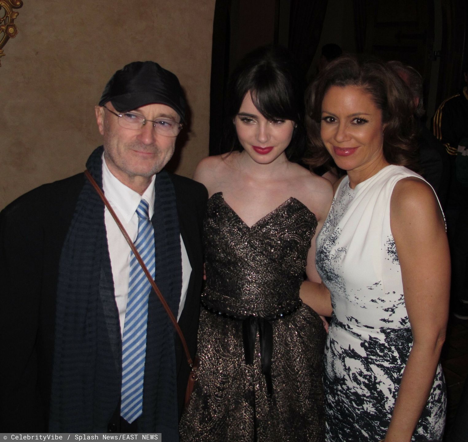 Lily Collins i Phil Collins