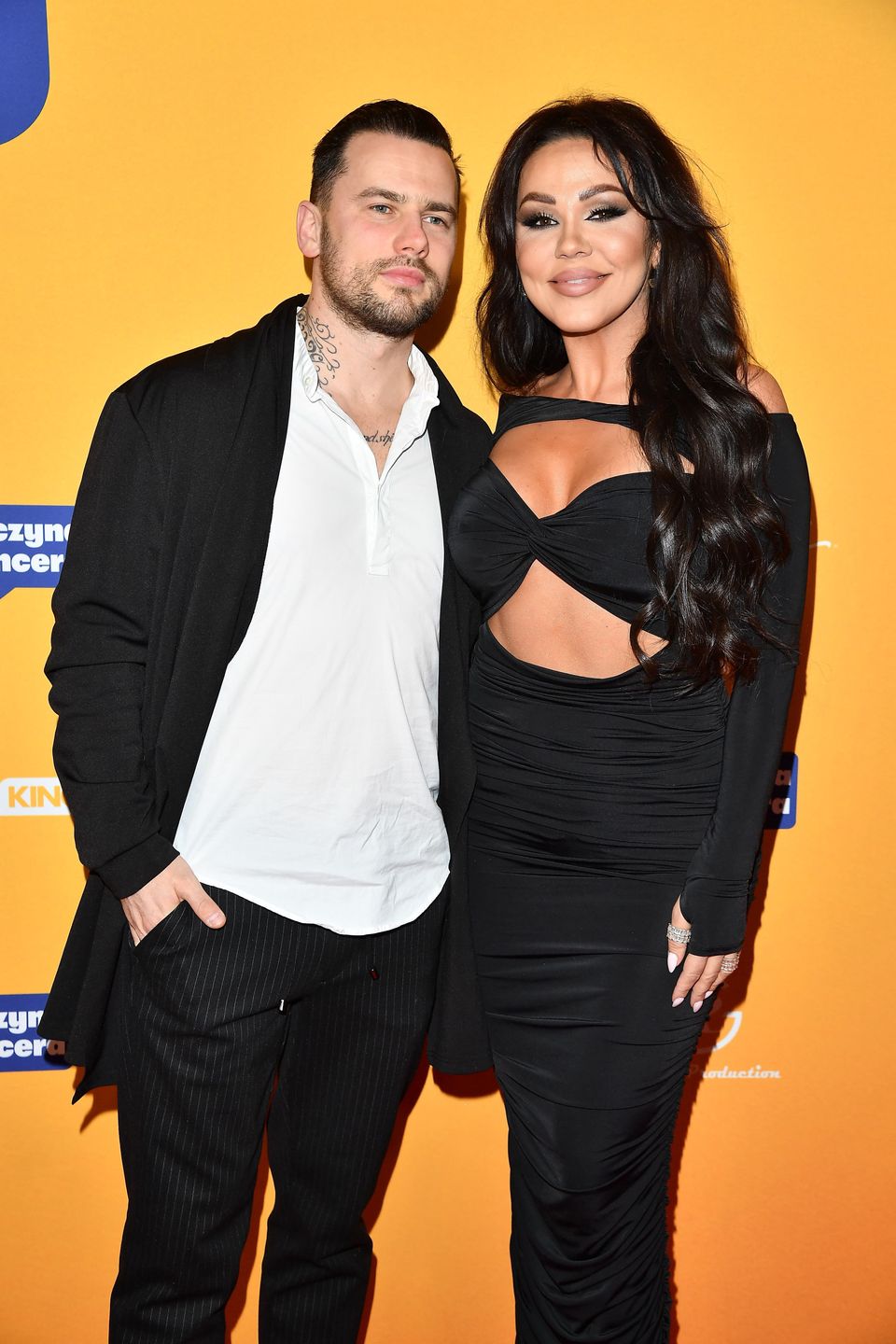 Grzegorz Collins i Sylwia Bomba na premierze filmu "Dziewczyna influencera"