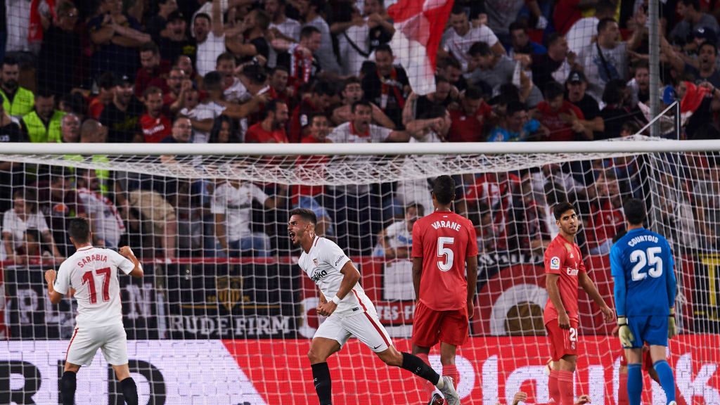 Getty Images / Aitor Alcalde / na zdjęciu: piłkarze Realu Madryt (czerwone stroje)