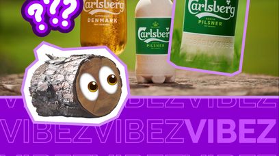 Piwo w butelce "z drewna"? Carlsberg wypuści testową partię butelek w POLSCE!