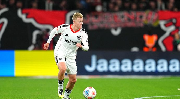 Liga niemiecka - mecz: RB Lipsk - Eintracht Frankfurt