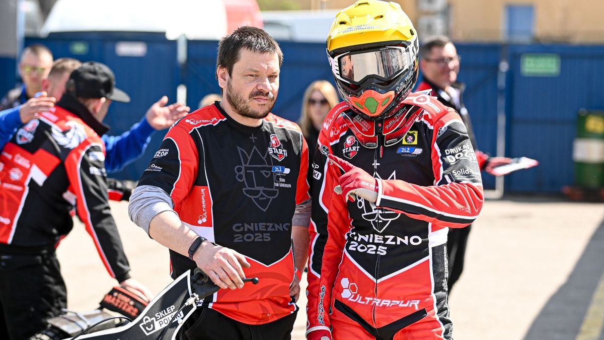 WP SportoweFakty / Tim Soerensen w żółtym kasku