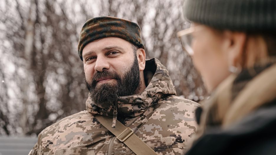 Mamuka Mamulaszwili, dowódca Legionu Gruzińskiego, walczącego z Rosjanami u boku armii ukraińskiej