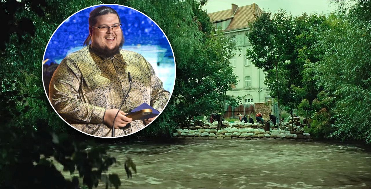 Marek Walczyk odebrał nagrodę na gali Top Seriale za efekty specjalne w "Wielkiej wodzie"