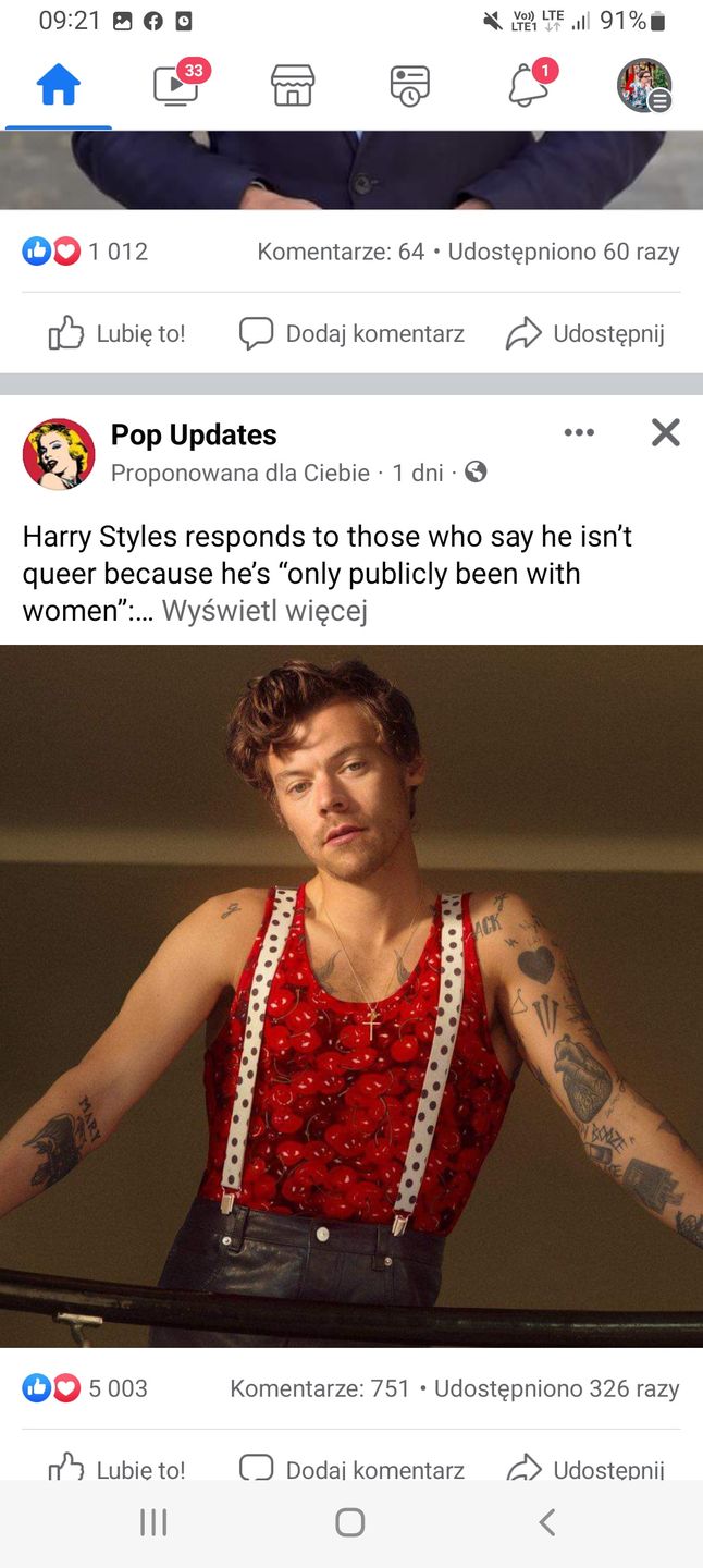 Awaria na Facebooku. Screeny dziwnych postów