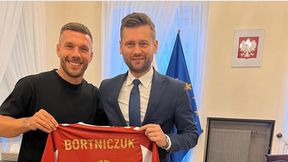 Lukas Podolski spotkał się z Ministrem Sportu i Turystyki
