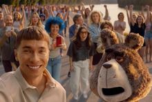 Friz w reklamie Plusha